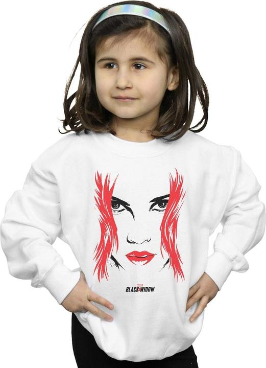 Produktbild Black Widow Movie CloseUp Sweatshirt Mädchen (128)