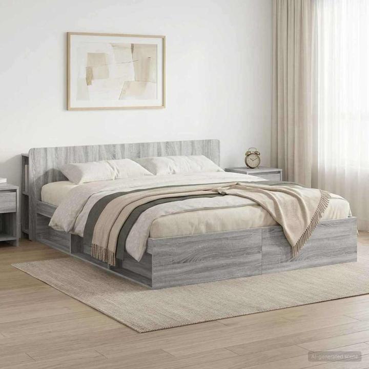 Actual product image vidaXL Bettrahmen (200 x 200 cm)