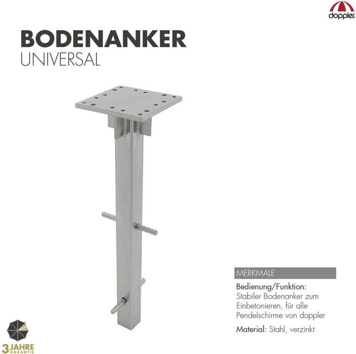 Image du produit Doppler Ancrage au sol