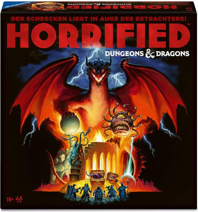 Ravensburger Horrified Dungeons & Dragons (Deutsch, 1 - 5 Spieler)