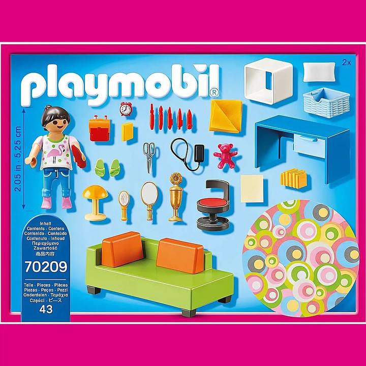 Productafbeelding Playmobil Jeugdzaal (70209, Playmobil poppenhuis)