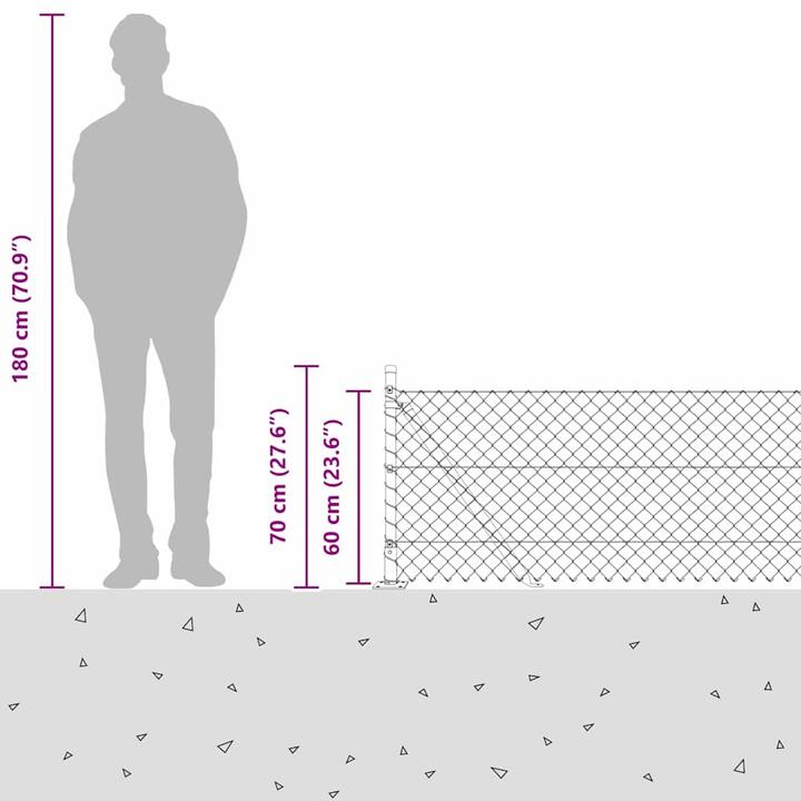 Actual product image vidaXL Zaunpfosten