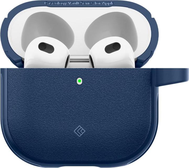 Produktbild Spigen Caseology Vault Case for AirPods 4 - Navy (Kopfhörer Hülle)