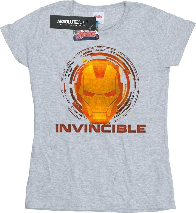 Immagine prodotto Iron Man Invincible Maglietta Donna (L)