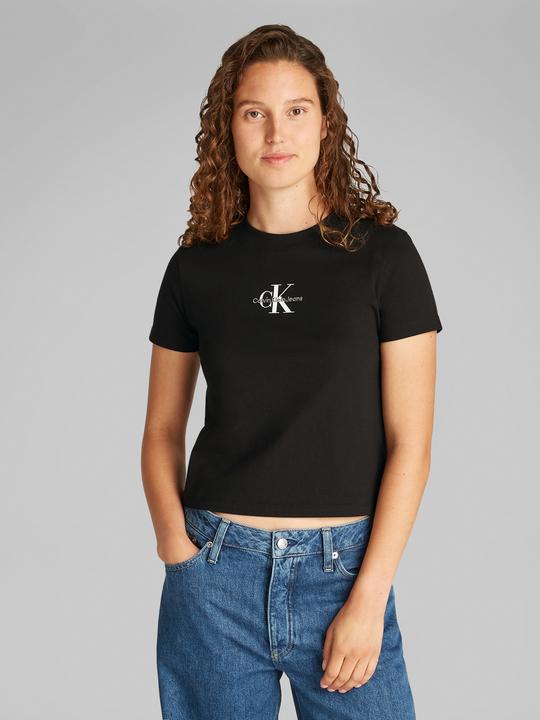 Actual product image Calvin Klein Jeans Monologo Baby Tee (M)
