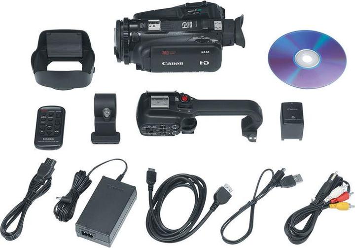 Canon Xa30 (3.09 Mpx, 50p, 20 x)