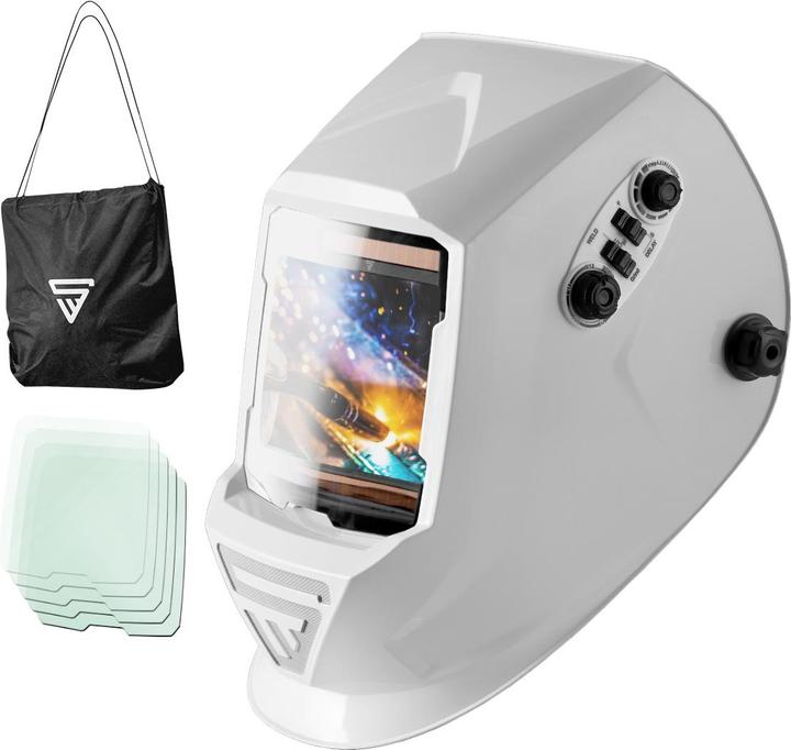 Image du produit Stahlwerk Casque de soudure entièrement automatique ST-990 XW avec fonction 3 en 1 blanc