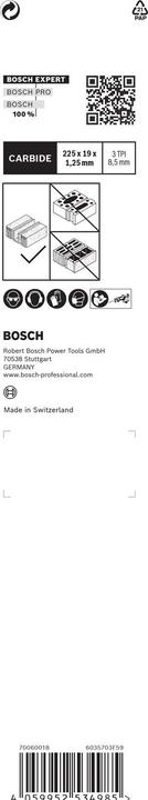 Immagine prodotto Bosch Professional Zubehör Expert Aerated Concrete S 1141 HM lama per sega alternata, 1 pezzo
