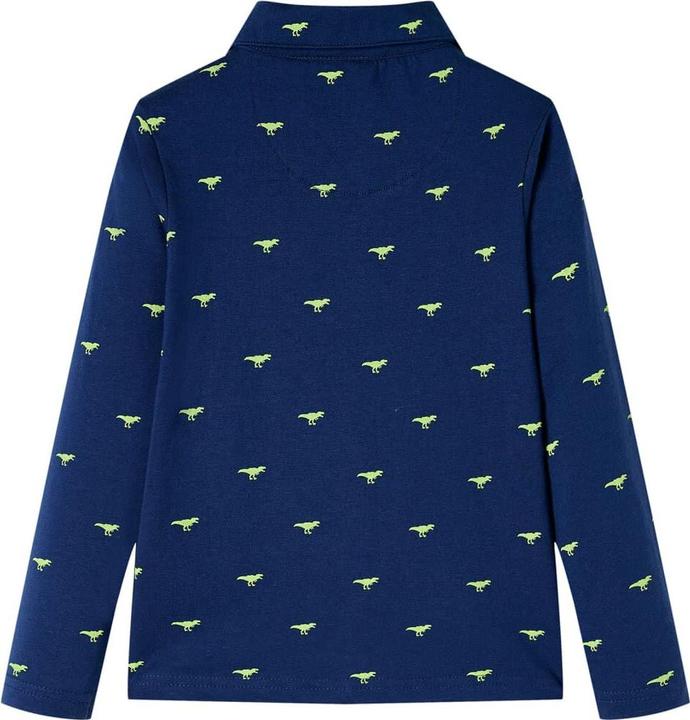 Immagine prodotto vidaXL Camicia da bambino blu navy 116,Materiale: 100 % cotone,Colore (116)