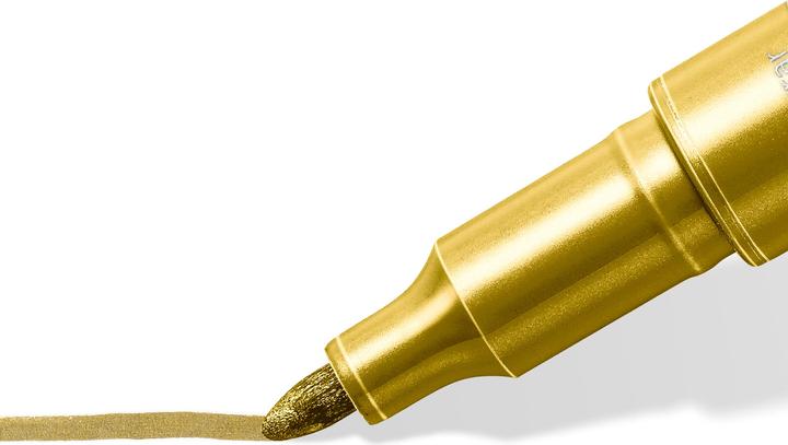 Produktbild Staedtler Metallic Marker gold/silb. 2er (2x)