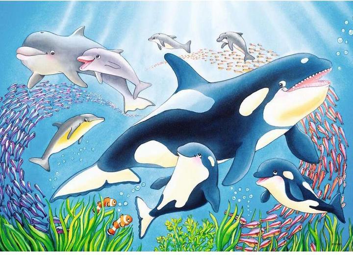 Produktbild Ravensburger Kunterbunte Unterwasserwelt (24 Teile)