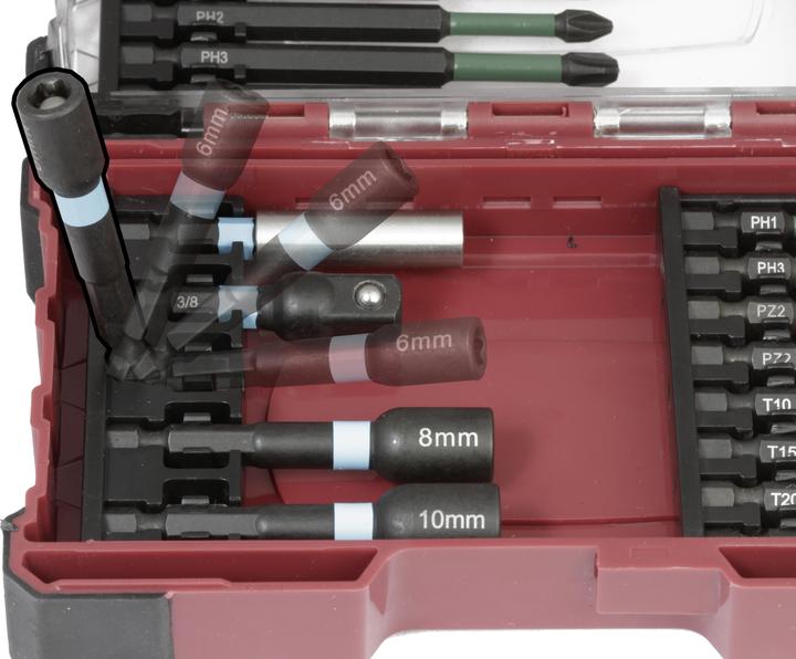 Actual product image Kraftwerk Bit Box Profi Impact Control Set (TX T20)