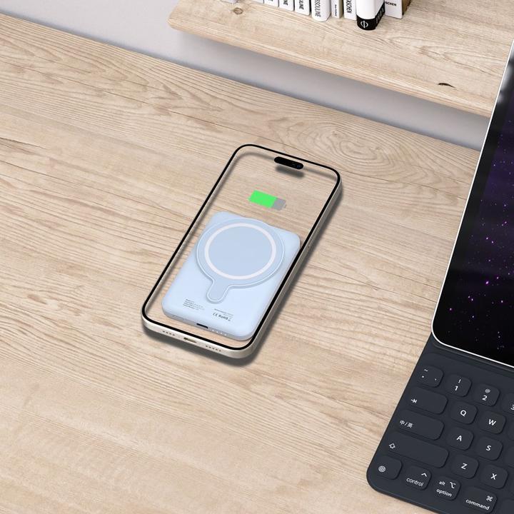 Image du produit Tech Banque d'alimentation Tech-Protect PB10 LifeMag 5000 mAh Mėlyna (5000 mAh, 15 W)