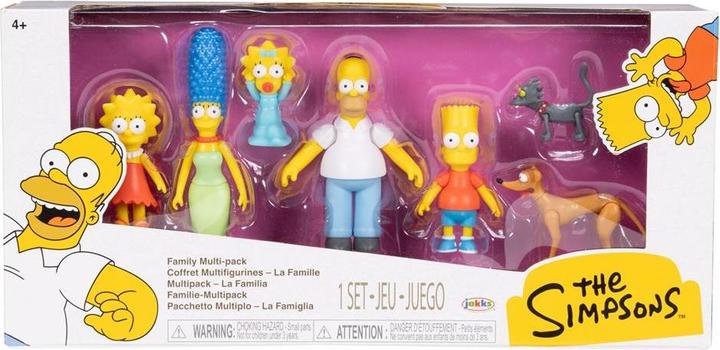 Productafbeelding Jakks Pacific Simpsons minifiguren 7-pack 6 cm