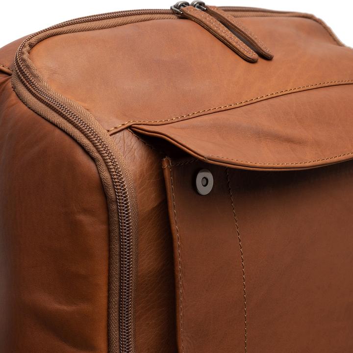 Image du produit Chesterfield Rich Leren ordinateur portable Rugtas - 15,4 inch - Cognac (19 l)