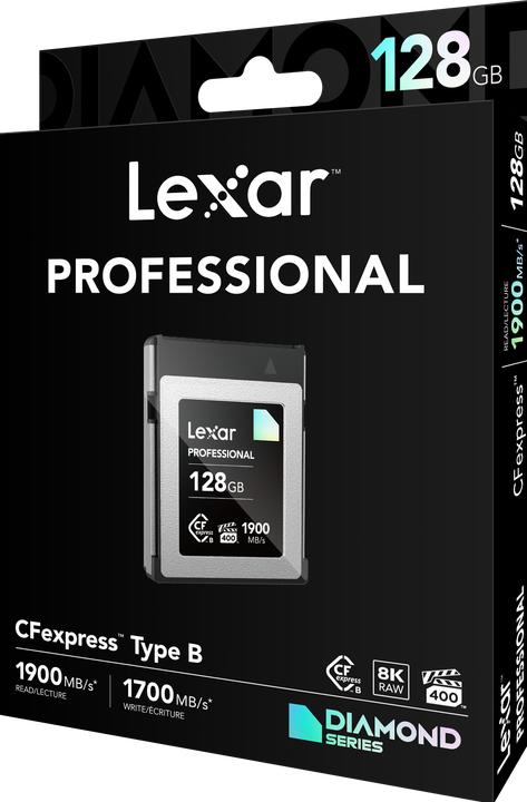 Produktbild Lexar Professional Diamond Series (128 GB, CFexpress Typ B)