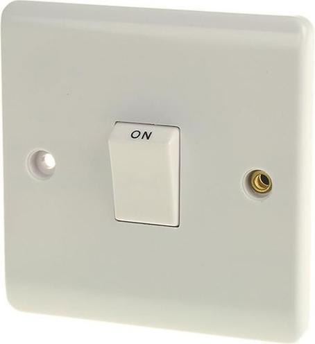 Produktbild RS PRO Double Pole switch 1 gang 20A white