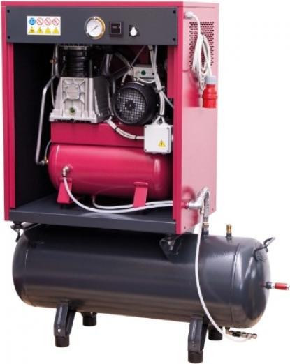Actual product image Elmag - Kompressor, 375 l/min, 400 Volt, 10 Bar, PROFI-LINE SILENT PL-S 500/10/24+100, Kompaktgerät (10 bar, 124 l)