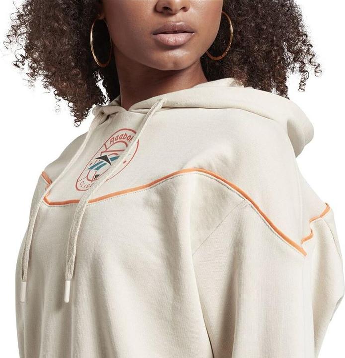 Image du produit Reebok Damen Sweater mit Kapuze Classic Trail Beige (M)