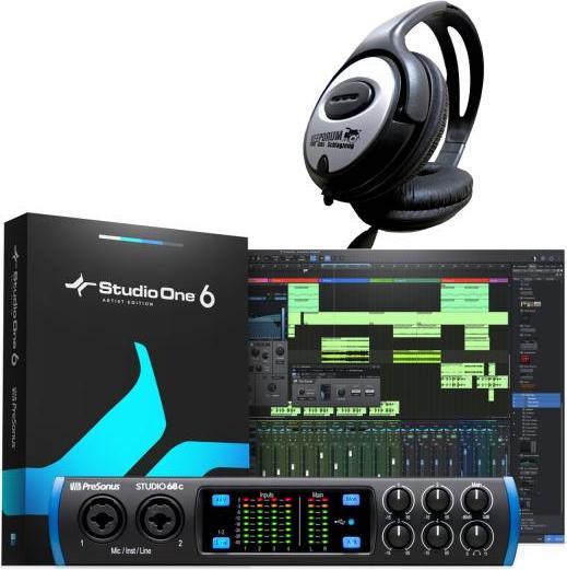 Produktbild PreSonus Audio-Interface Studio 68C USB-C mit Kopfhörer (USB)