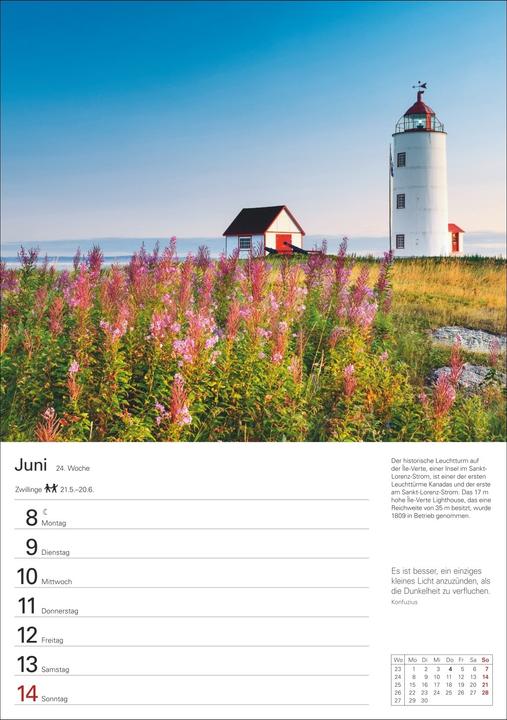 Produktbild Harenberg Kanada Wochenplaner 2026 - Eine Reise in 53 Bildern