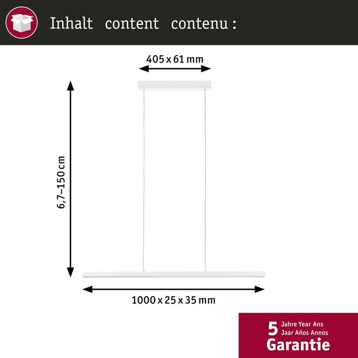 Image du produit Paulmann Lento (1800 lm)