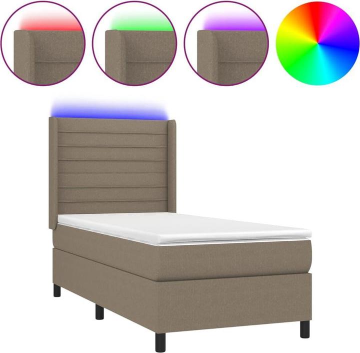 Actual product image vidaXL Boxspringbett (90 x 200 cm)