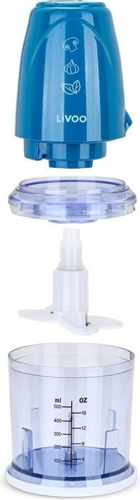 Image du produit Livoo Hachoir électrique multifonction (500 ml, 260 W)