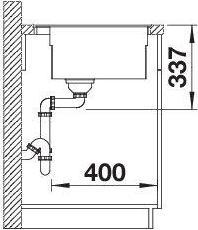 Produktbild Blanco ETAGON 6-F | SILGRANIT vulkangrau | Einbauart: Flächenbündig | mit Ablauffernbedienung, mit Z (Einbauspüle, 59.10 cm, 50.10 cm)