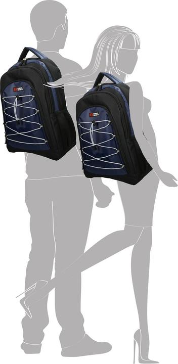 Image du produit HTI-Living Sac à dos pour ordinateur portable Sac à dos scolaire