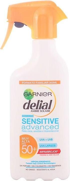 Produktbild Garnier Sensitive Advanced (Sonnenspray, SPF 50+, 300 ml)