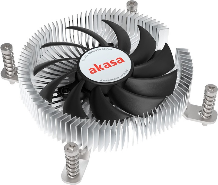 Akasa AK-CC6609EP01 Low Profile CPU-Kühler - Sockel LGA 1700, 21,8 mm Höhe (21.80 mm)