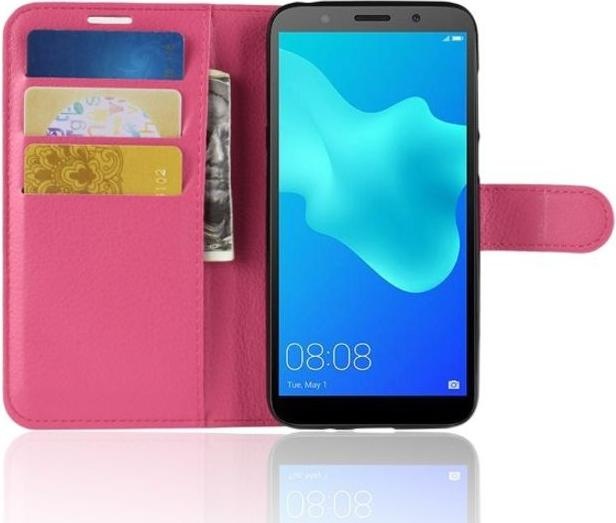Actual product image MU Classic Litchi Leather Bookcover Series (Huawei Y5 (2018))