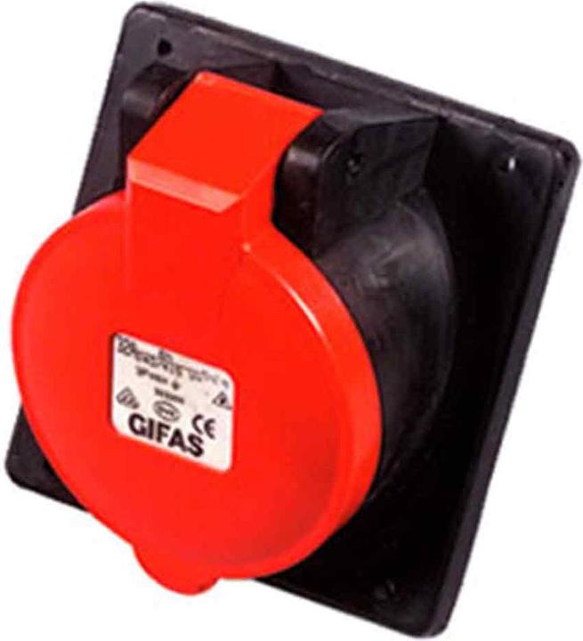 Produktbild Gifas Electric CEE-Einbaudose vollgummi 400V 16A 5pol 6h 301659