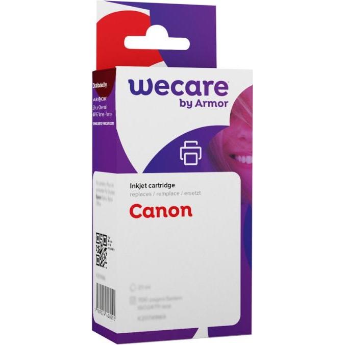 Wecare, Druckerpatrone, Patrone für CANON Pixma iP1600/2200, Mp 140/460 (PG-40) schwarz, 16 ml, 580 Seiten