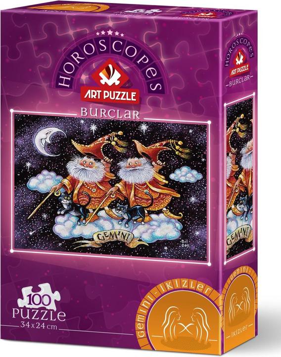 Image du produit Art Puzzle Puzzle Signes du zodiaque : Gémeaux 100 pièces (100 pièces)