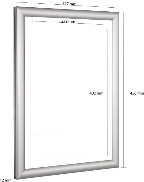 Update Displays Snap frame Easy-Fix silver 32.7 x 45.0 cm (A3)