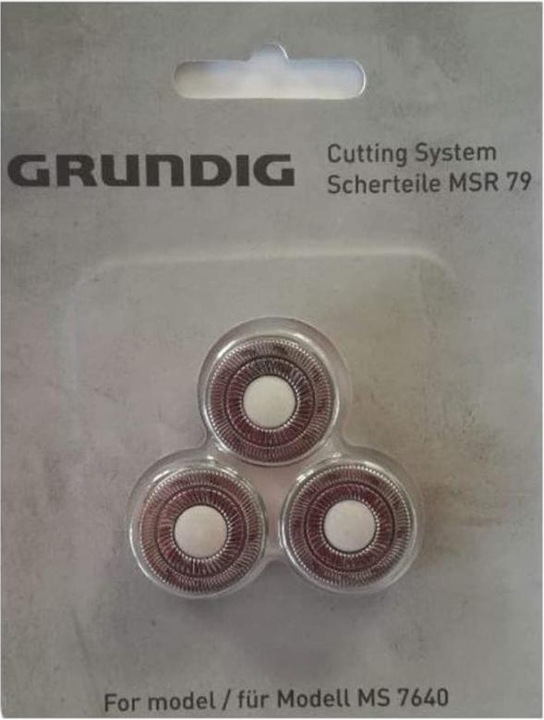 Image du produit Grundig Tête de rasage de rechange pour MS 7640 MSR 79 (1 x)
