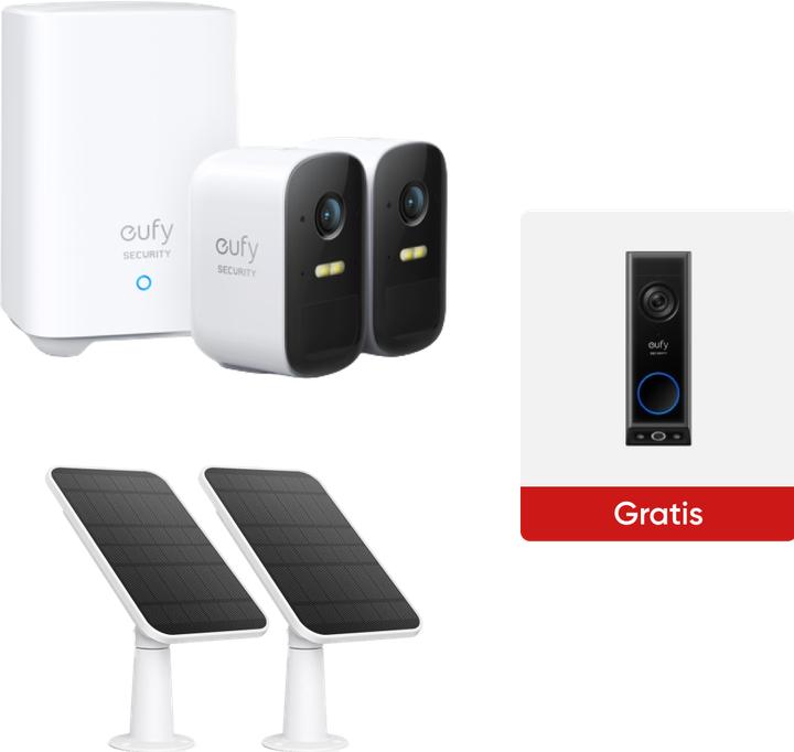 Image du produit eufy 4G LTE Cam S330 Caméra de surveillance 4K (3840 x 2160 pixels)