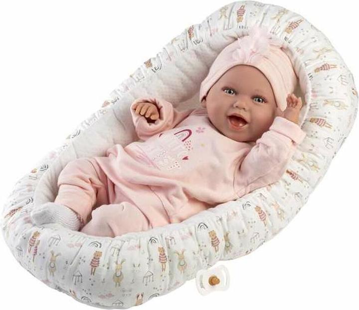 Productafbeelding Llorens Mimi Babypuppe lachend mit Kokon 42cm