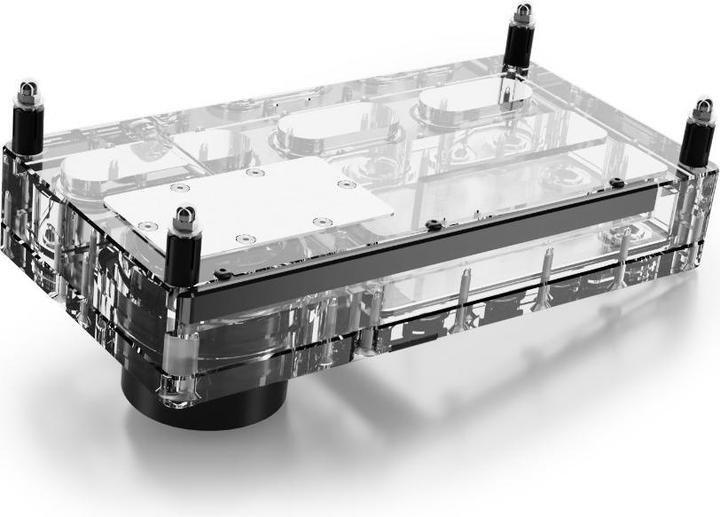 Actual product image Alphacool Core Distro Plate 240 Right with VPP Pump