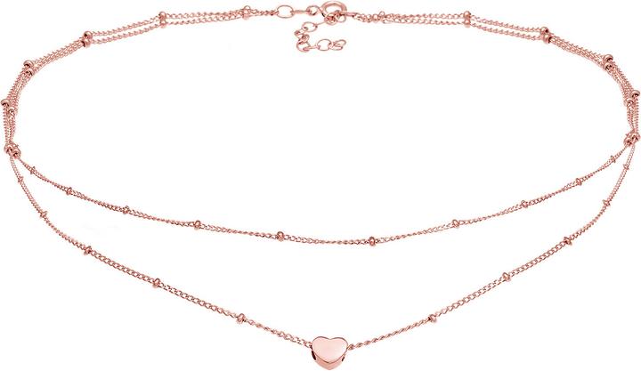 Immagine prodotto Elli Girocollo, cuore, strato (Argento 925, 36 cm)