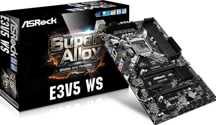 Image du produit AsRock E3V5 WS (LGA 1151, Intel C232, ATX)