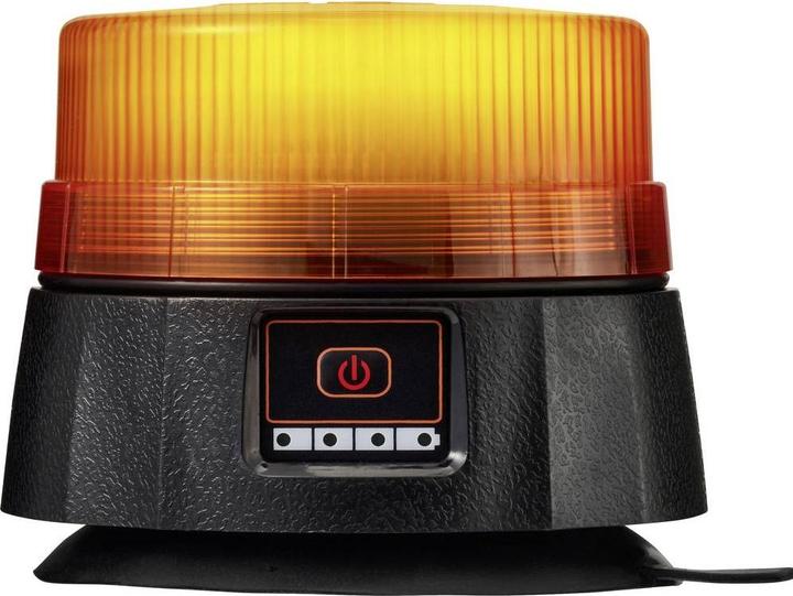 Voltcraft Warnblinkleuchte VC-17200360 5 V/DC über DC-Eingang Magnetfuss, Saugna