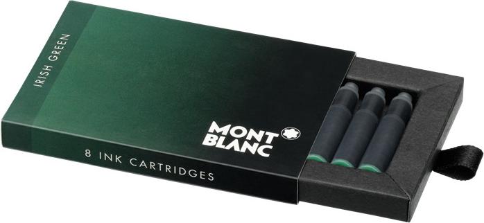 Actual product image Montblanc Ink cartridges (Green, 8 pcs.)