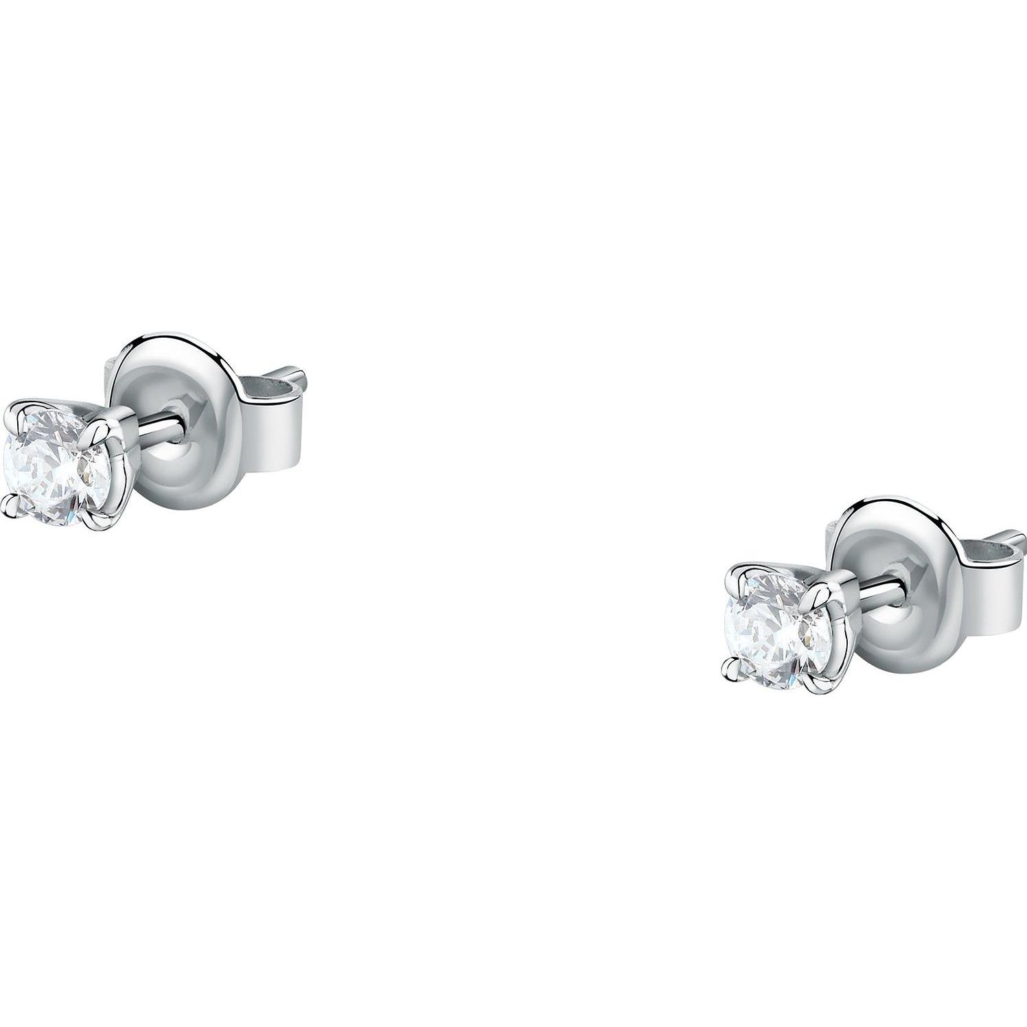 Thumbnail - Live Diamond, Ohrringe, Ohrstecker, (Recycelt, 375er Weissgold)