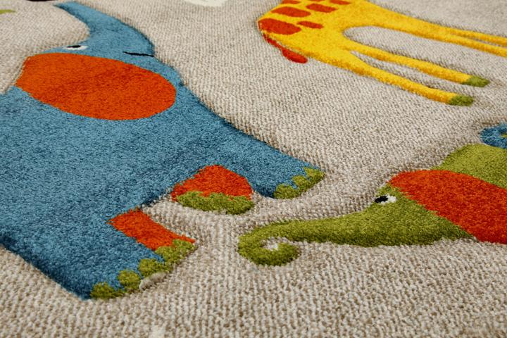 Produktbild Smart Kids Teppich Benny & Friends (Ø 120 cm)