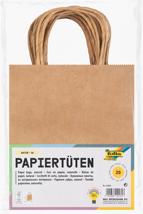 Produktbild Folia Tragetaschen (Geschenktüte, 20 x)