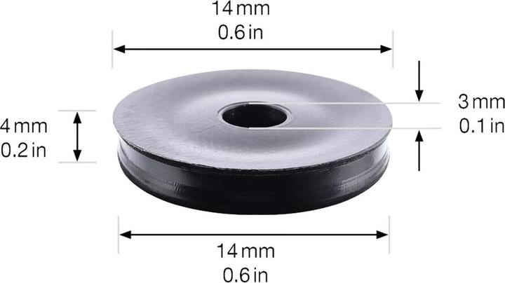 Produktbild QuickClick Hyper (Kunststoffgleiter, 4 Stk.)