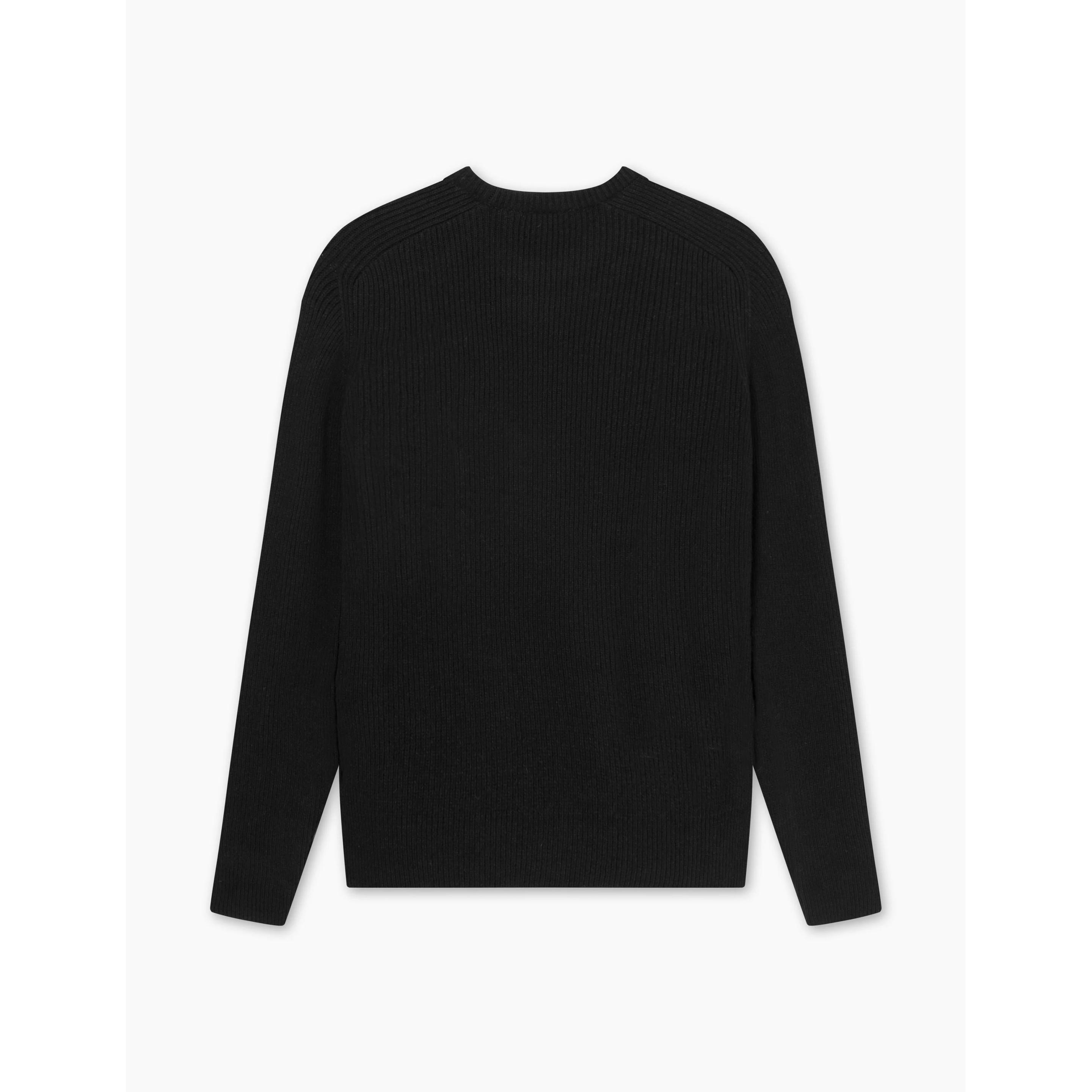 Thumbnail - Forét, Pullover, Cone Rib, Schwarz, (M)